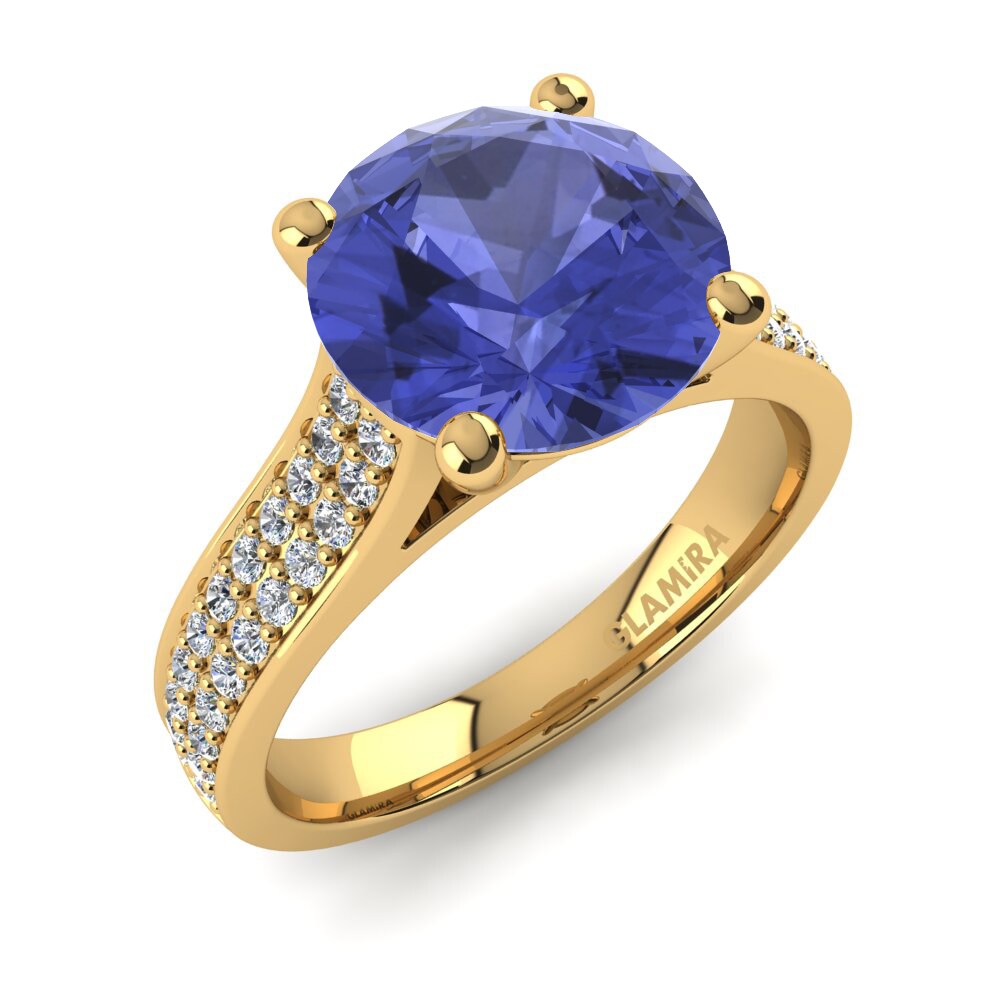Tanzanite Engagement Ring Arella 3.0 crt