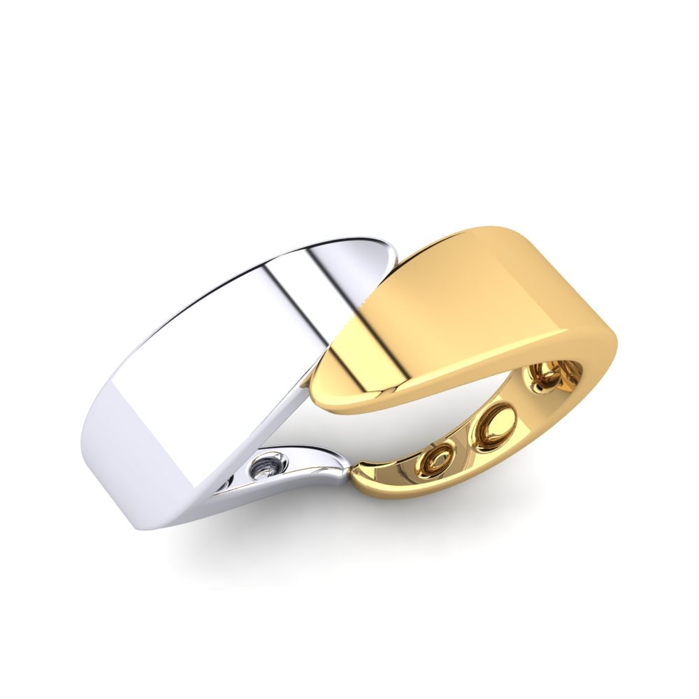 14ct Yellow & White Gold Ring Assaroe
