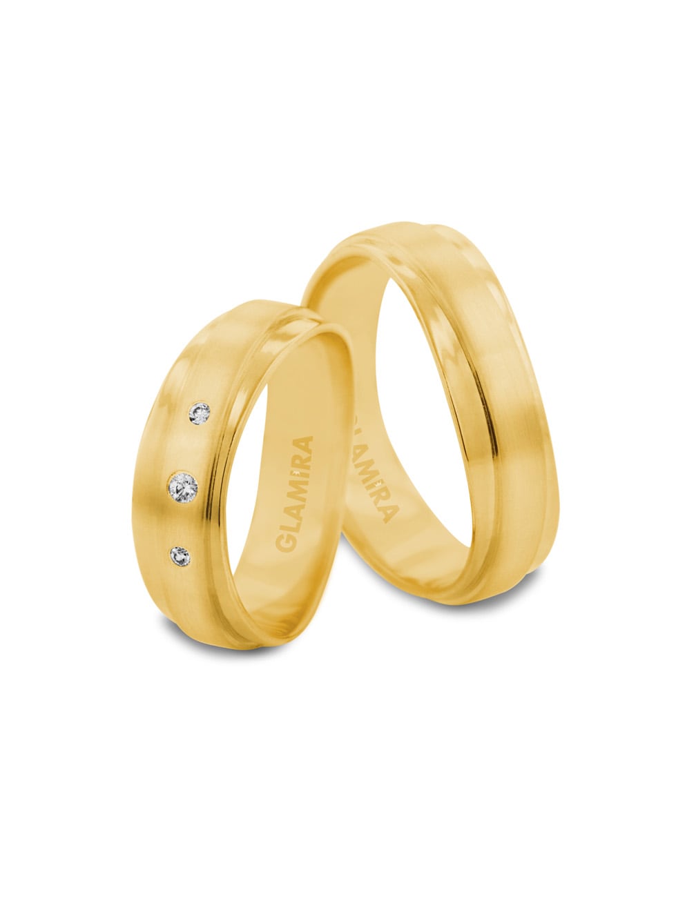 9k Yellow Gold Wedding Ring Heavenly Sensational