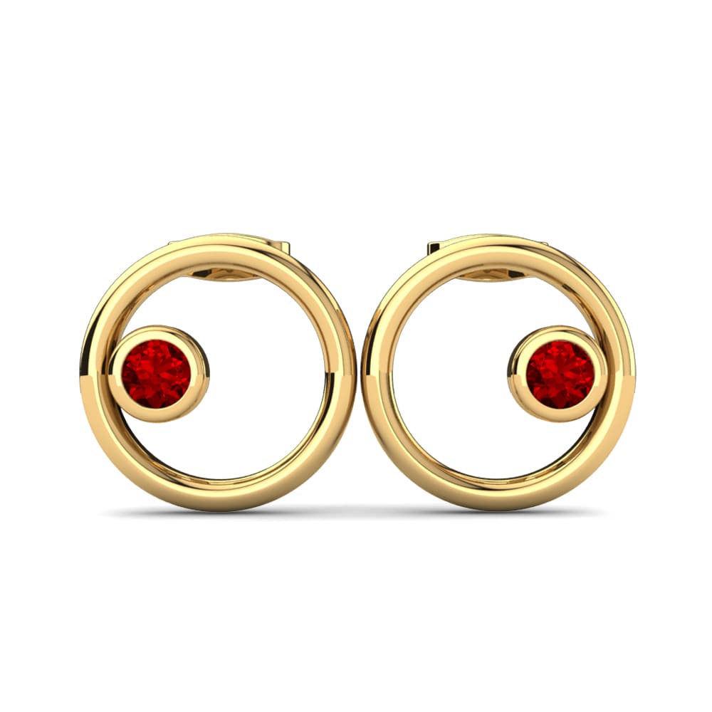 14ct Yellow Gold Women's Earring Bedirnisa