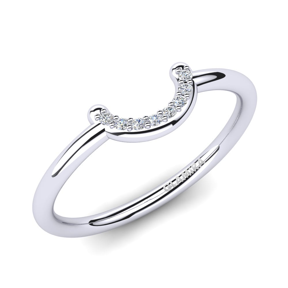 950 Palladium Diamond Knuckle Ring Berith