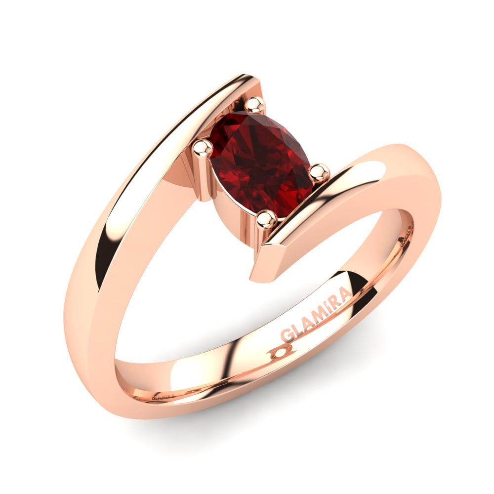 Ruby (Lab Created) Engagement Ring Bernice