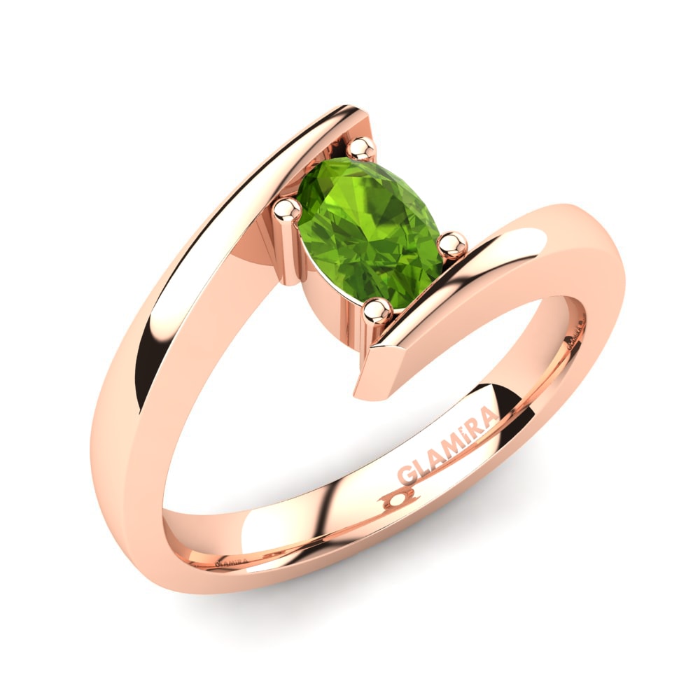 Peridot Engagement Ring Bernice