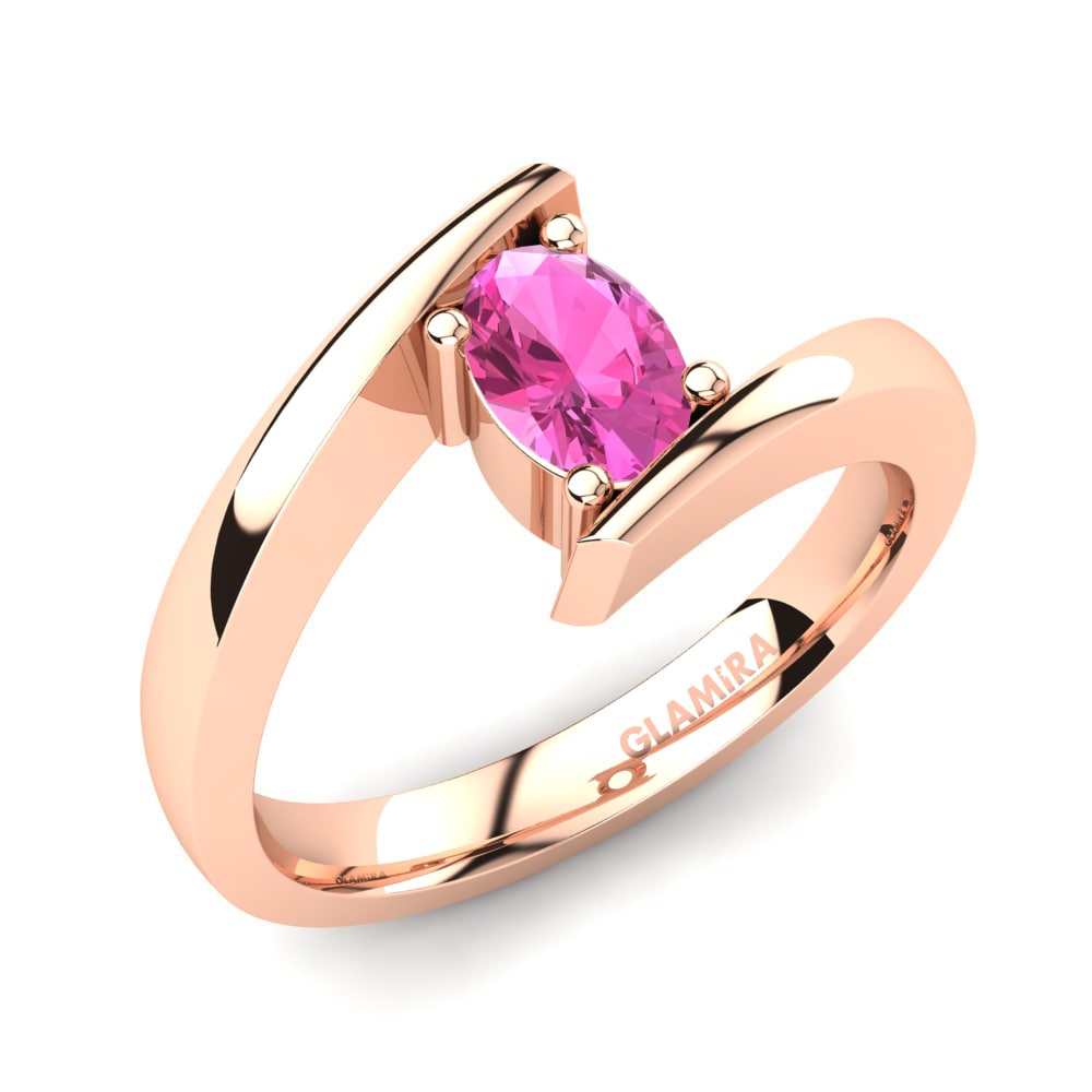 Pink Tourmaline Engagement Ring Bernice
