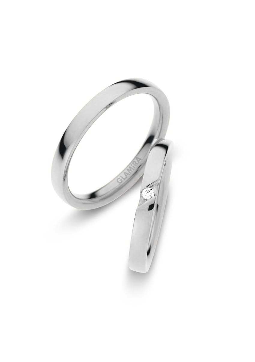 Without Stone 950 Platinum Wedding Ring Brilliant Dawn