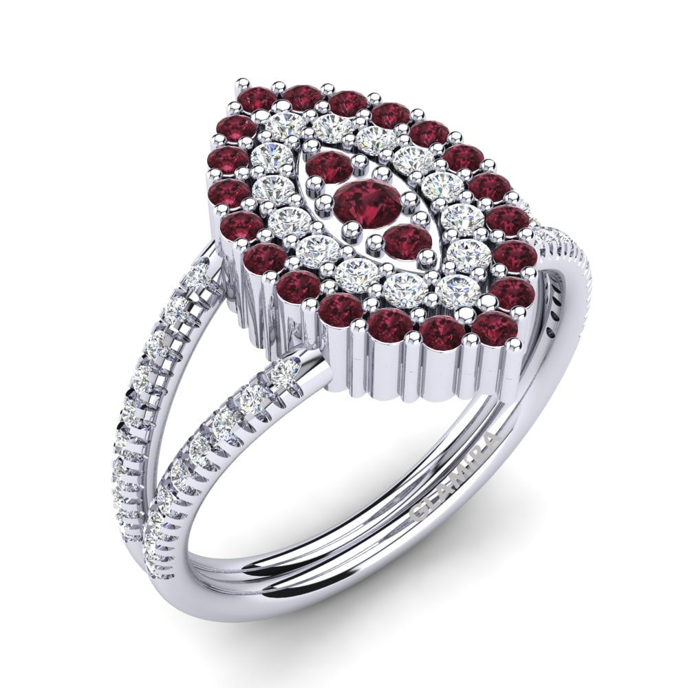 Granat Ring Caresse