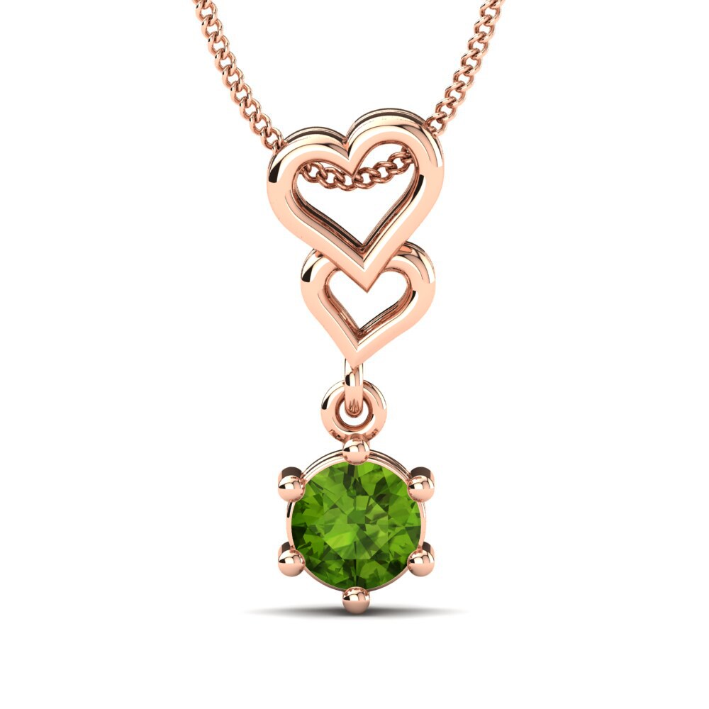 9k Rose Gold Women's Pendant Carmenta