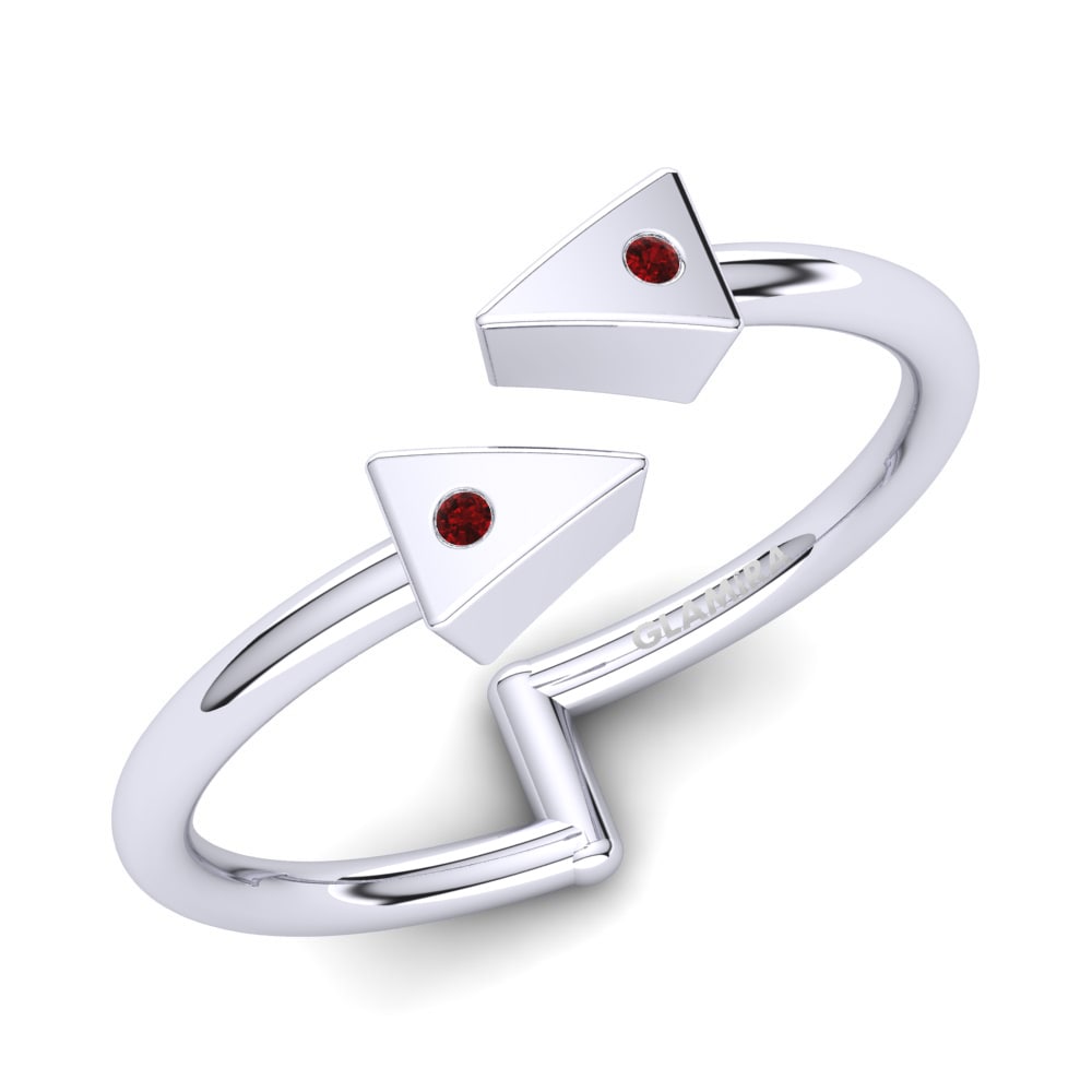 Ruby Knuckle Ring Celandia