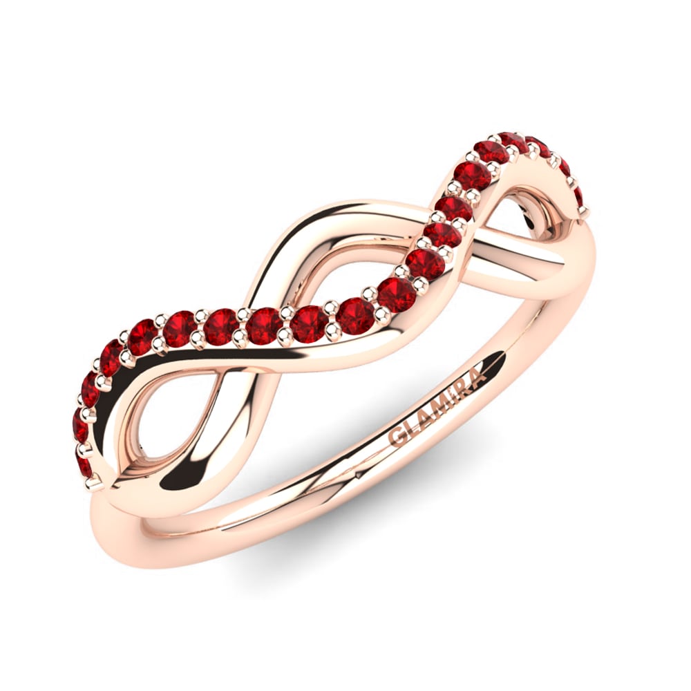 18K Rood Goud Knokkelring Cirilia
