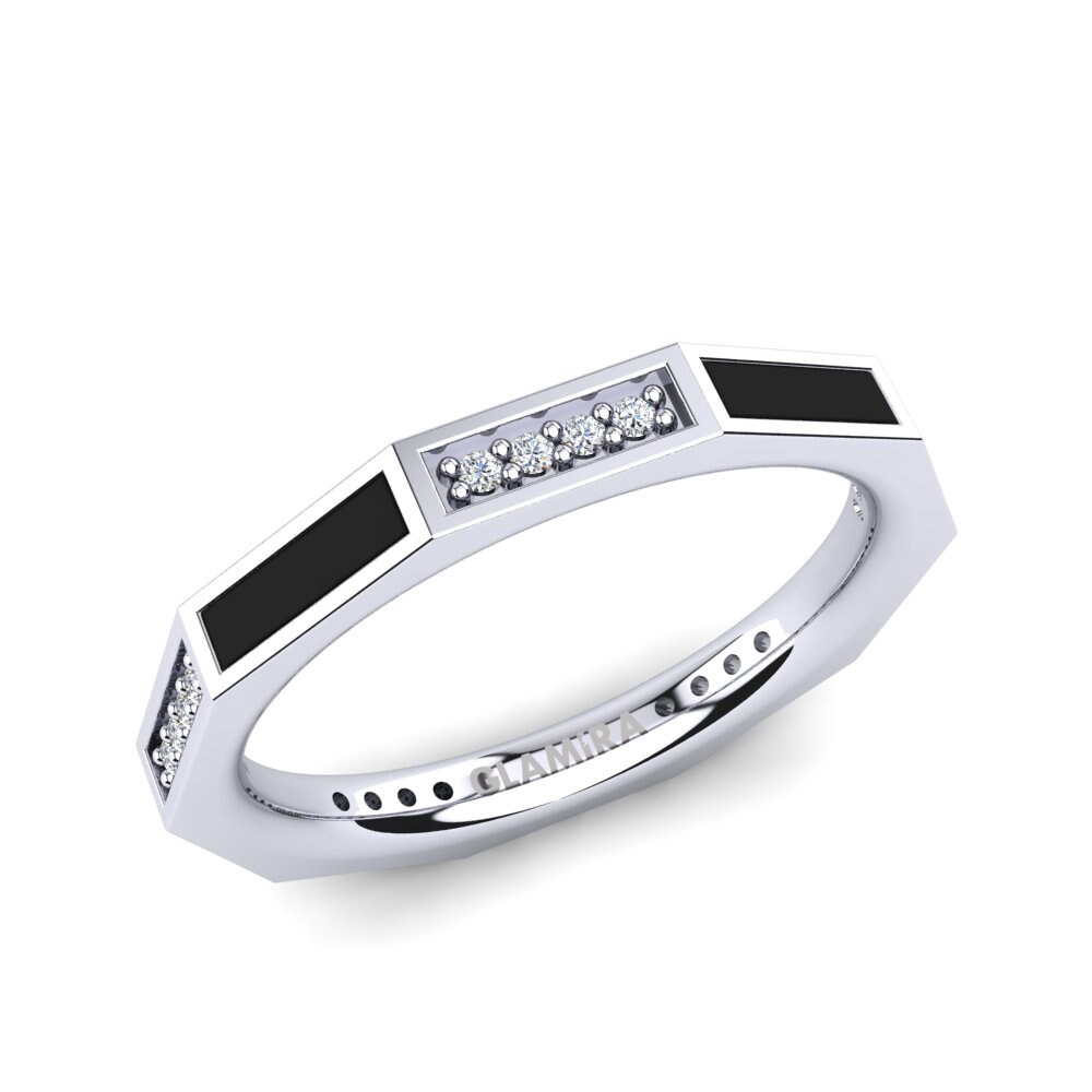 White sapphire Ring Clotilde