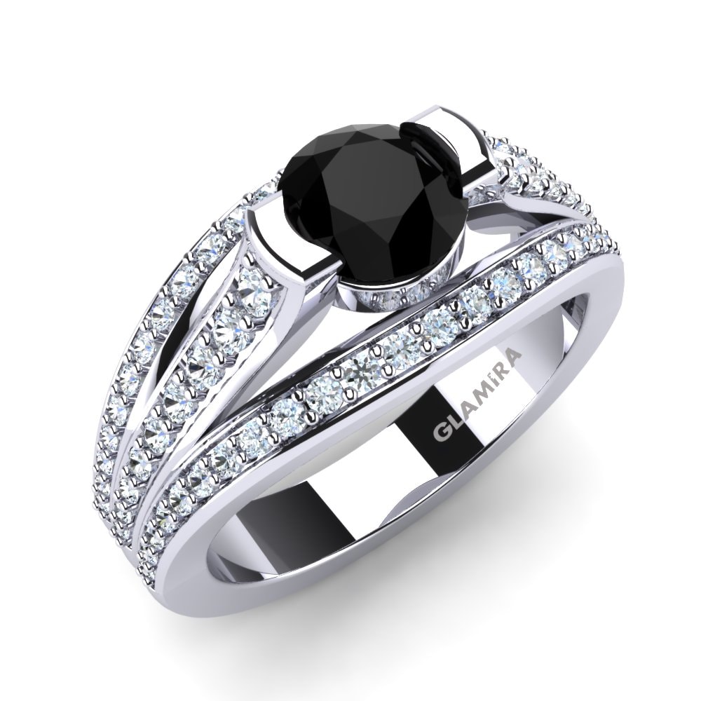 Zwarte Onyx Bruids Set Soft Life Ringen A