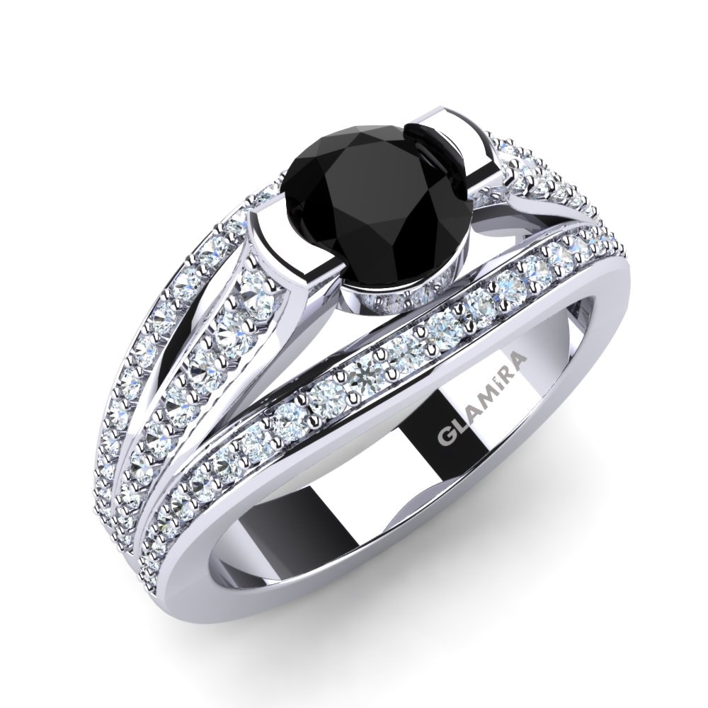 Black Onyx Bridal Set Soft Life Ring A