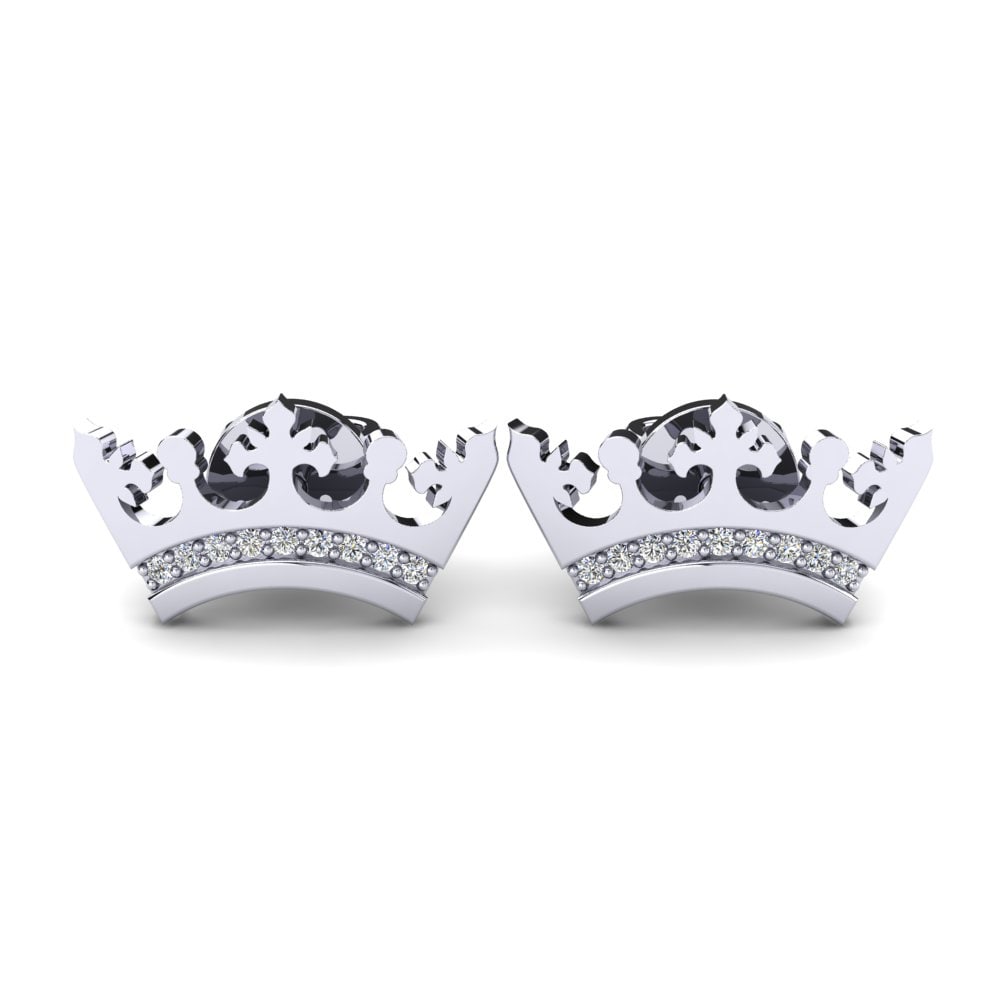 Moissanite Boucle d'oreille femme Arta