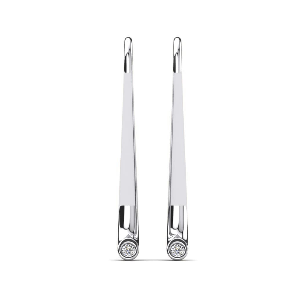 Laboratorium Gekweekte Diamant Dames Oorbellen Hadassah
