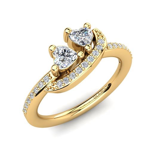 Anillo Despoina Oro Amarillo 585 & Diamante