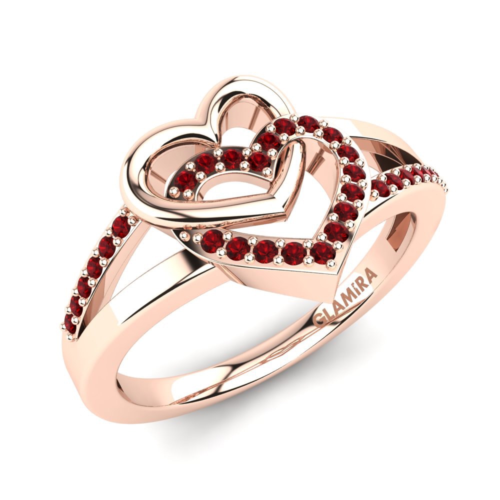 14ct Rose Gold Ring Dylis