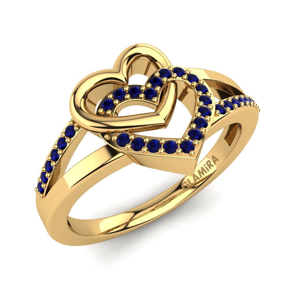 Donker Blauwe Zirkoon Ringen Dylis