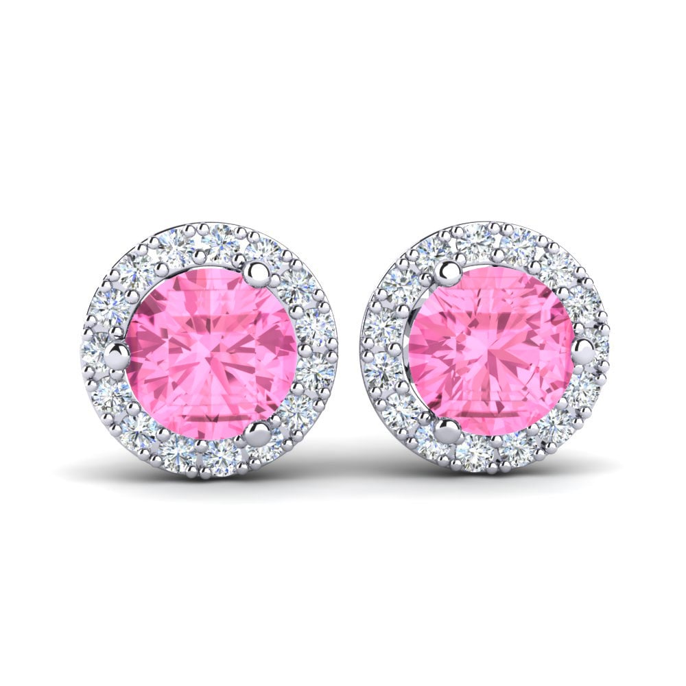 Pink Tourmaline Earring Aggie