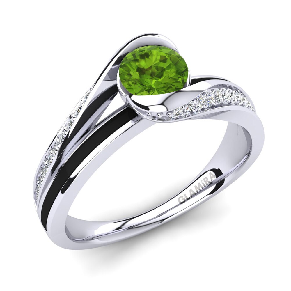 Peridot Engagement Ring Arnalda