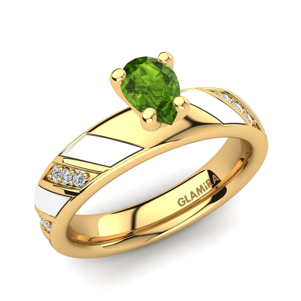 14K Geel Goud Verlovingsring Lucilla