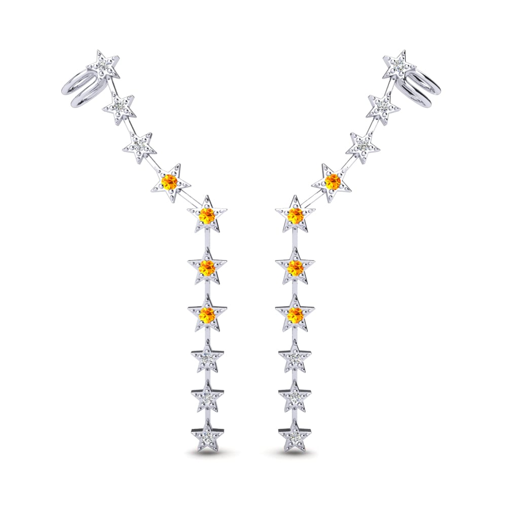 Citrine Women's Earring Nicolina