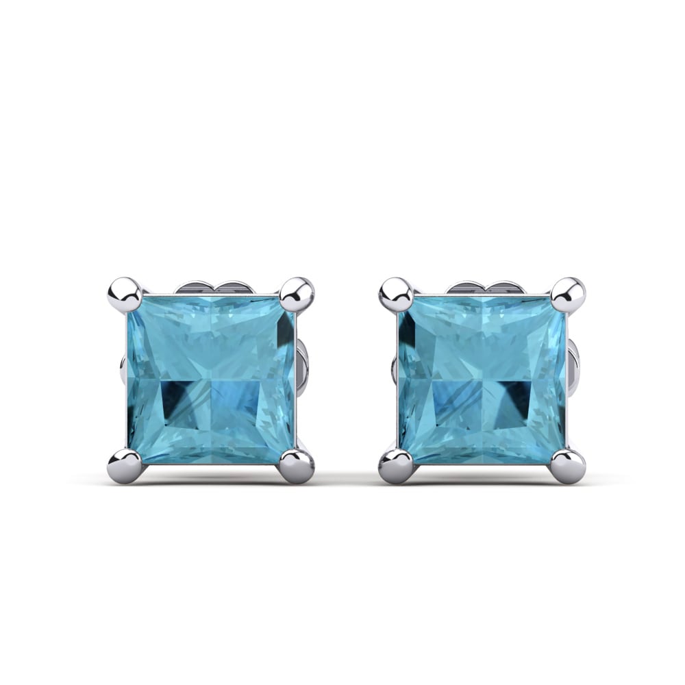 18ct White Gold Women's Earring Nora