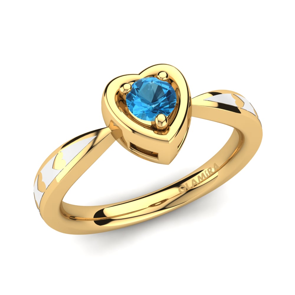 Blue Topaz Ring Eugenia