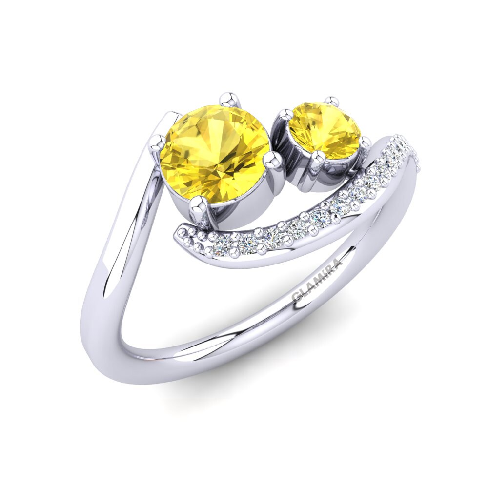 Yellow Sapphire Ring Evalett