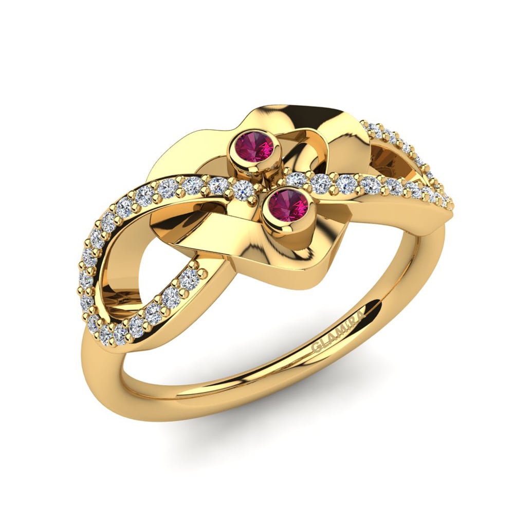 Rhodolite Garnet Ring Fauniel