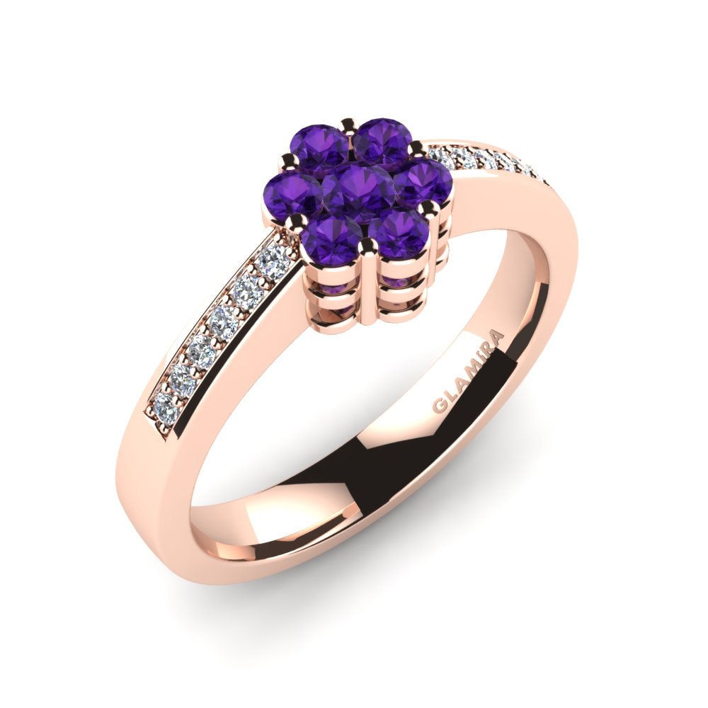 Rotgold 585 Ring Ramona