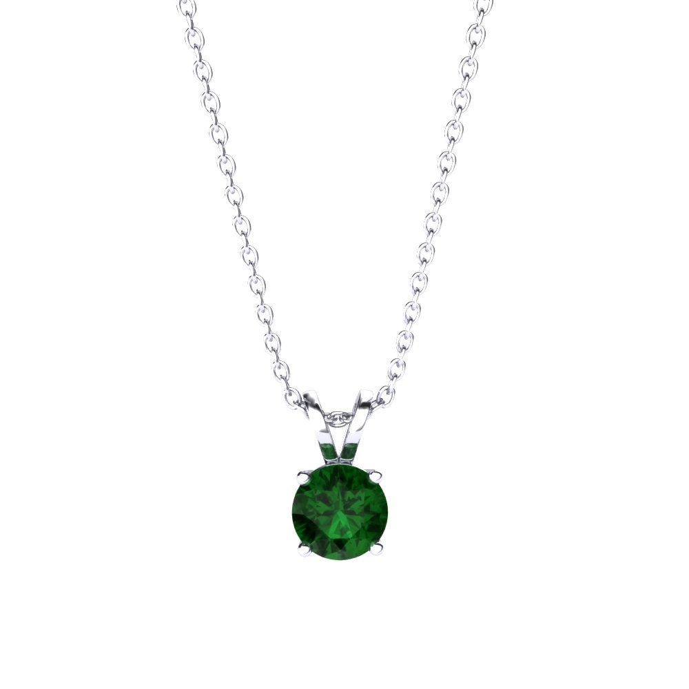 Groene Zirkoon Dames Hanger Maria