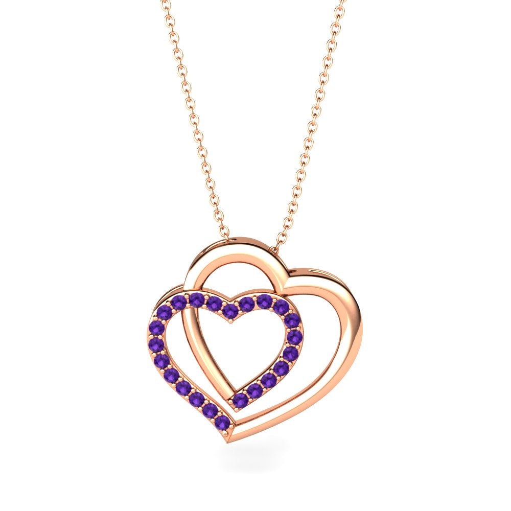18K Rood Goud Dames Hanger Felicia