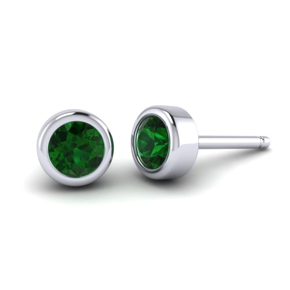 Groene Zirkoon Dames Oorbellen Anna