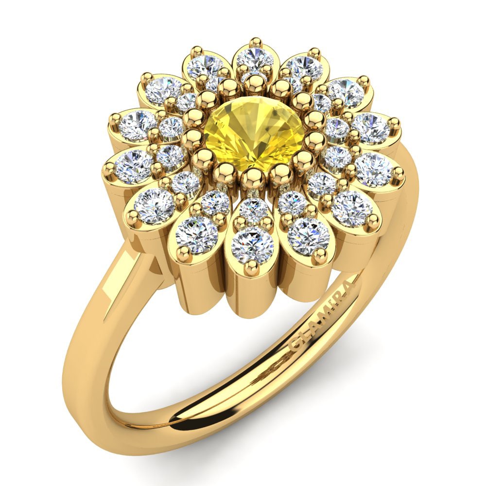 Yellow Sapphire Ring Griseus