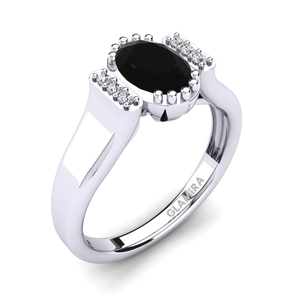Platino Anillo de compromiso Peyan