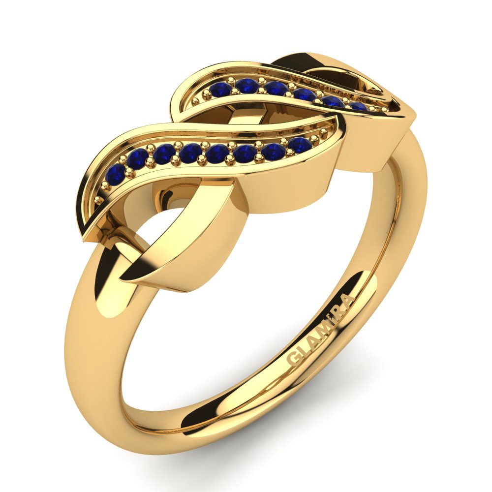 14k Yellow Gold Ring Sofia