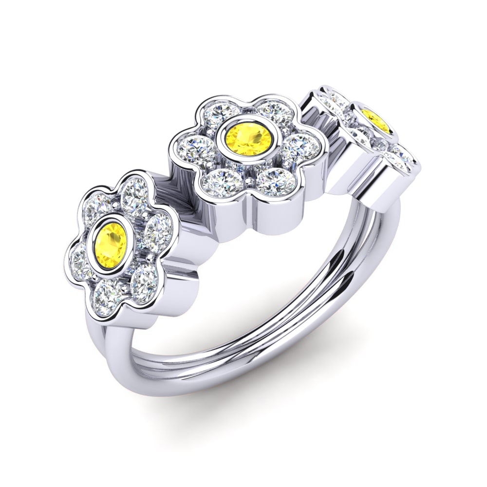 Yellow Sapphire Ring Arya
