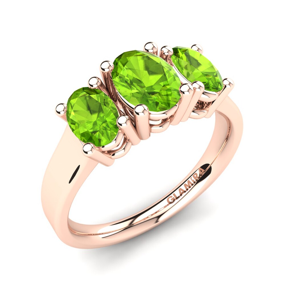 18K Rood Goud Verlovingsring Calybe