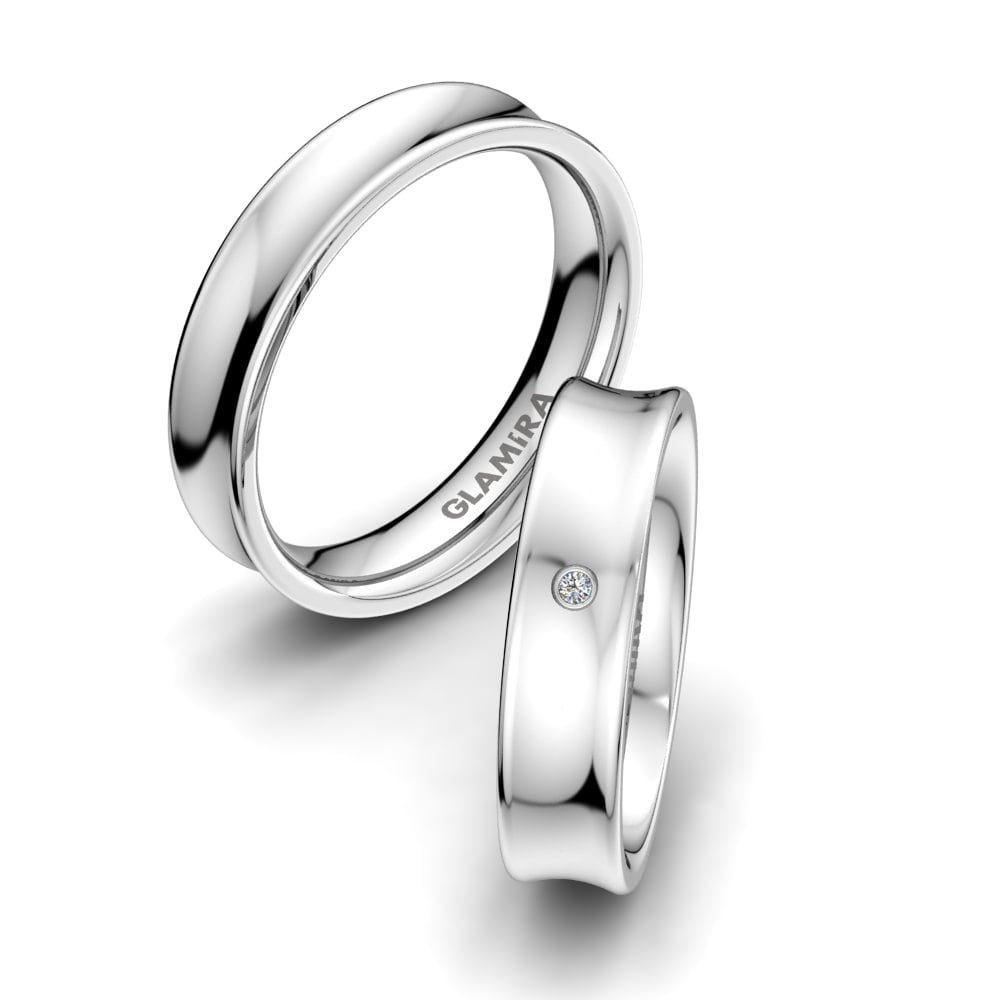 Diamante Anillo de boda Natural Sensation 5 mm