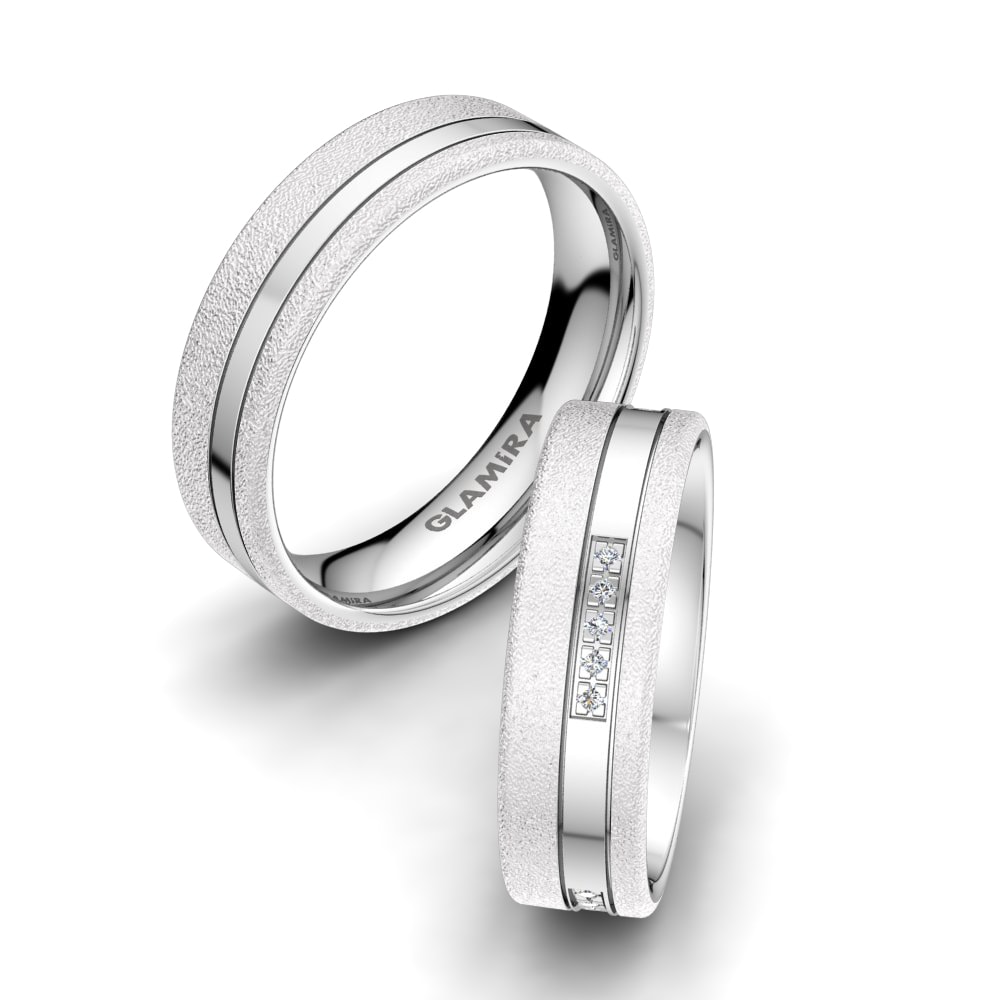 Twinset Wedding Ring Alluring Faith 6mm