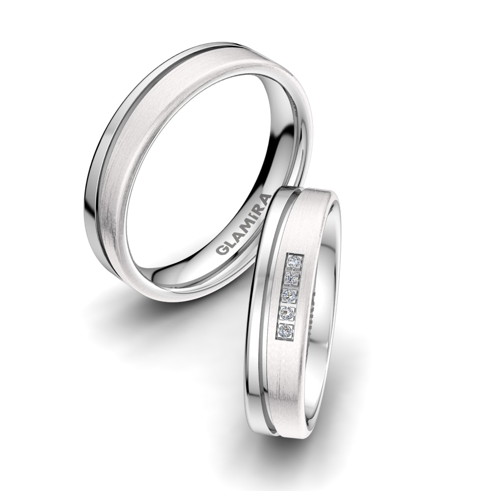 Twinset Wedding Ring Bright Luck 5mm