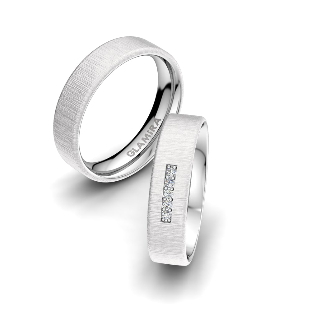 Anillo de boda Classic Fame 5 mm Platino