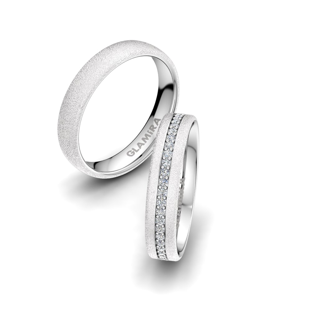Diamante cultivado en laboratorio Anillo de boda Classic Choice 4 mm