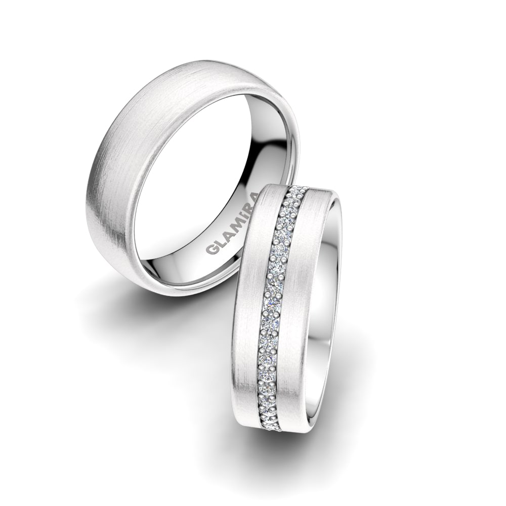 Diamante cultivado en laboratorio Anillo de boda Classic Choice
