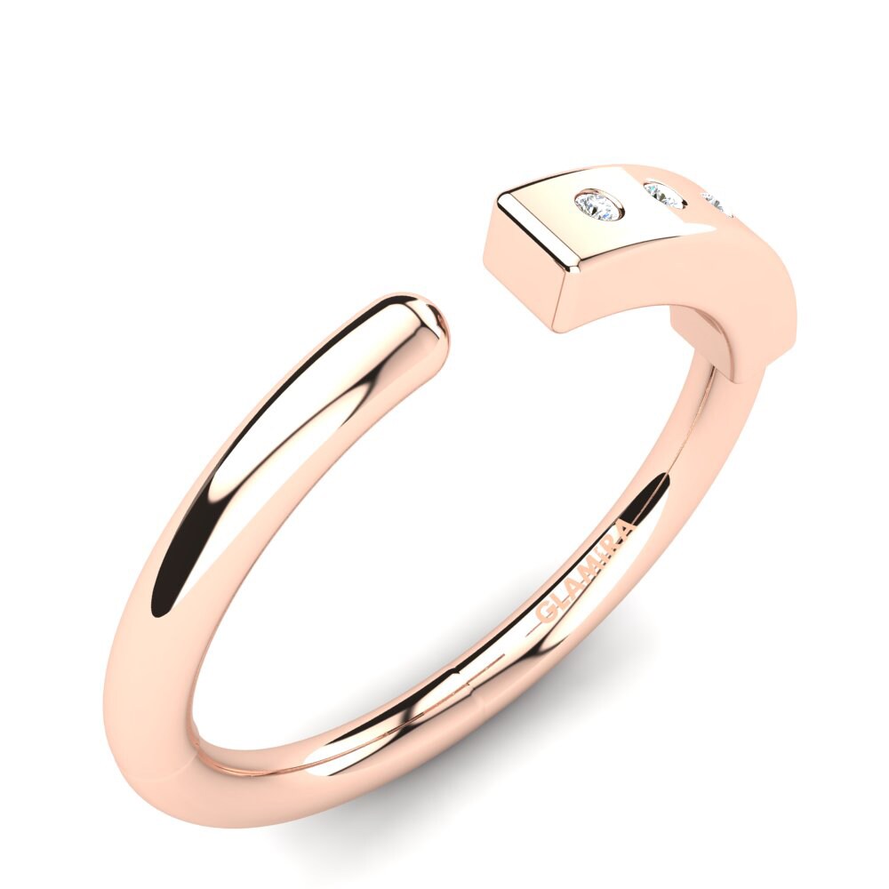 14k Rose Gold Knuckle Ring Gallice