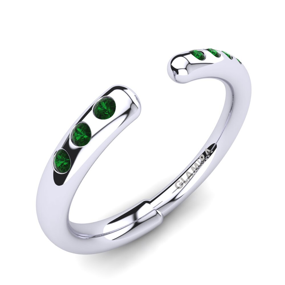 Groene Zirkoon Knokkelring Genisa