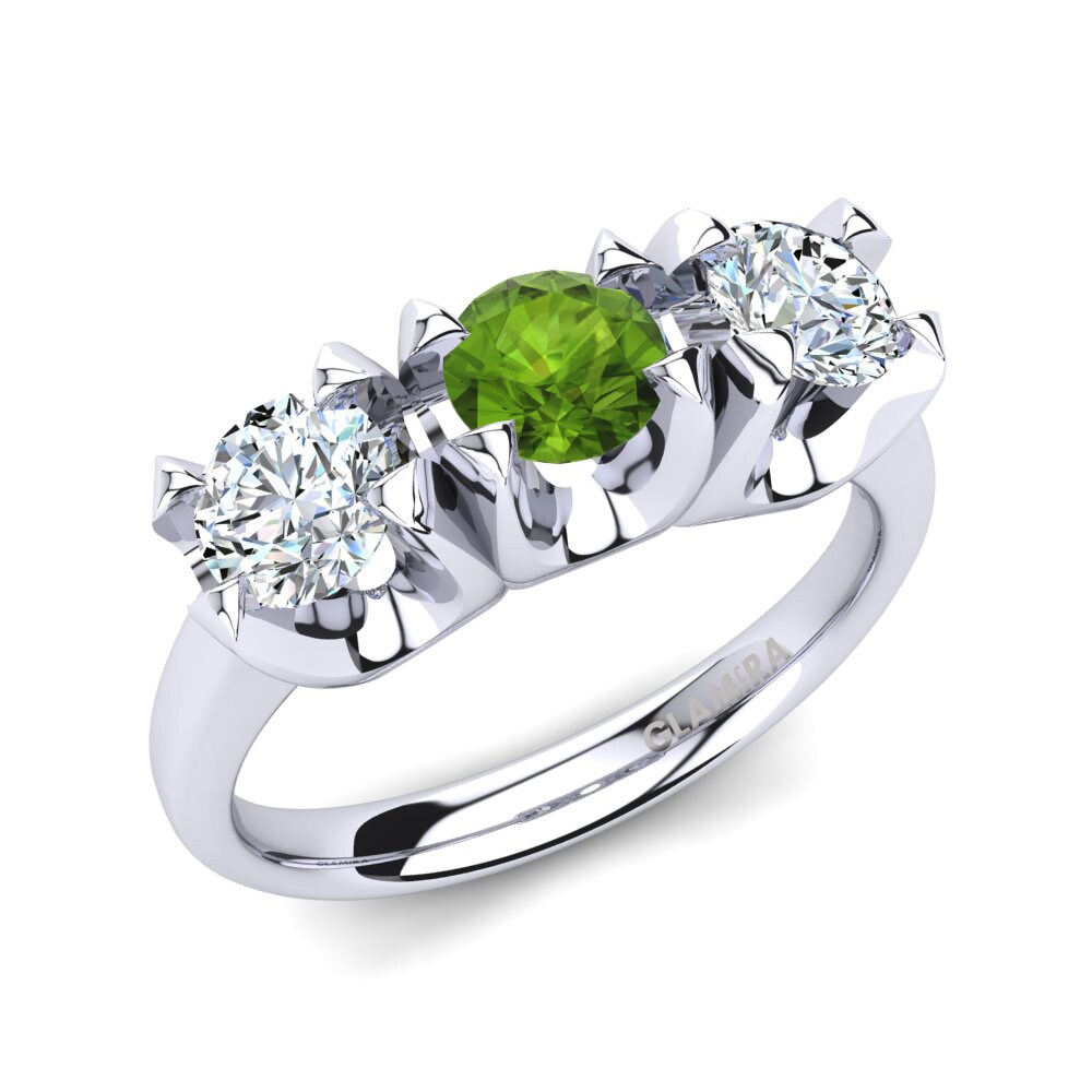 Peridot Verlobungsring Gerarda