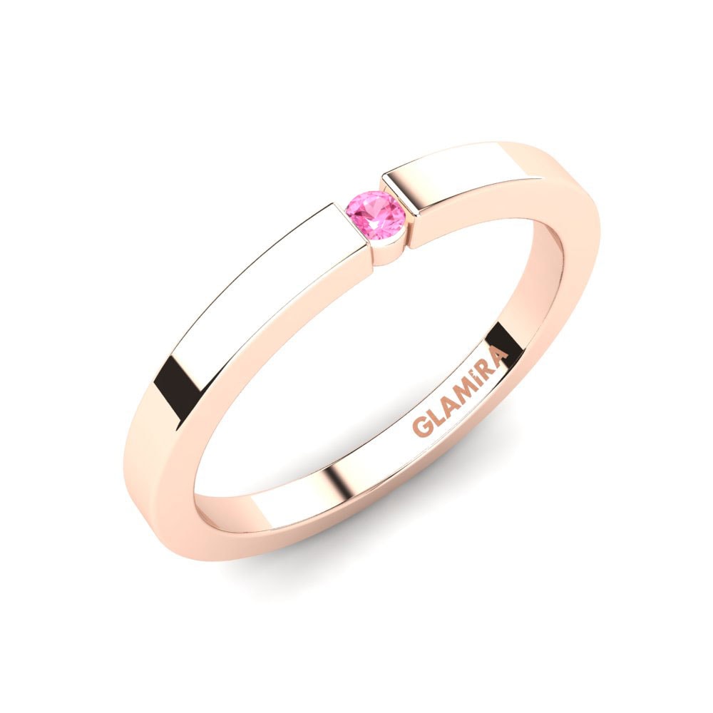 18K Rood Goud Dames Ring April