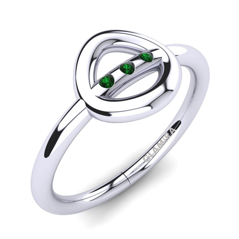 Groene Zirkoon Knokkelring Julita