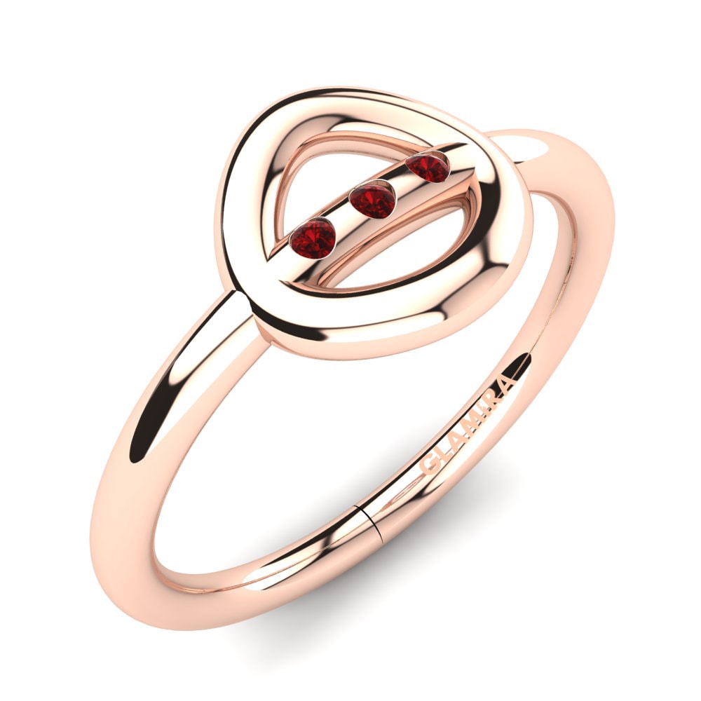 18K Rood Goud Knokkelring Julita